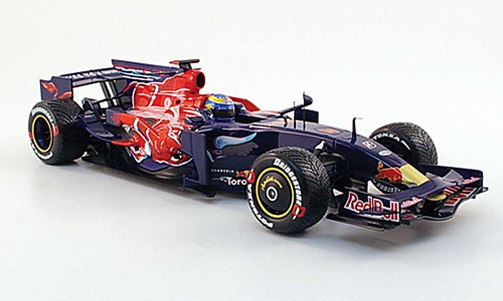 Toro Rosso STR3 1/18 Minichamps no.14 red bull f1 saison 2008 s.bourdais modelauto