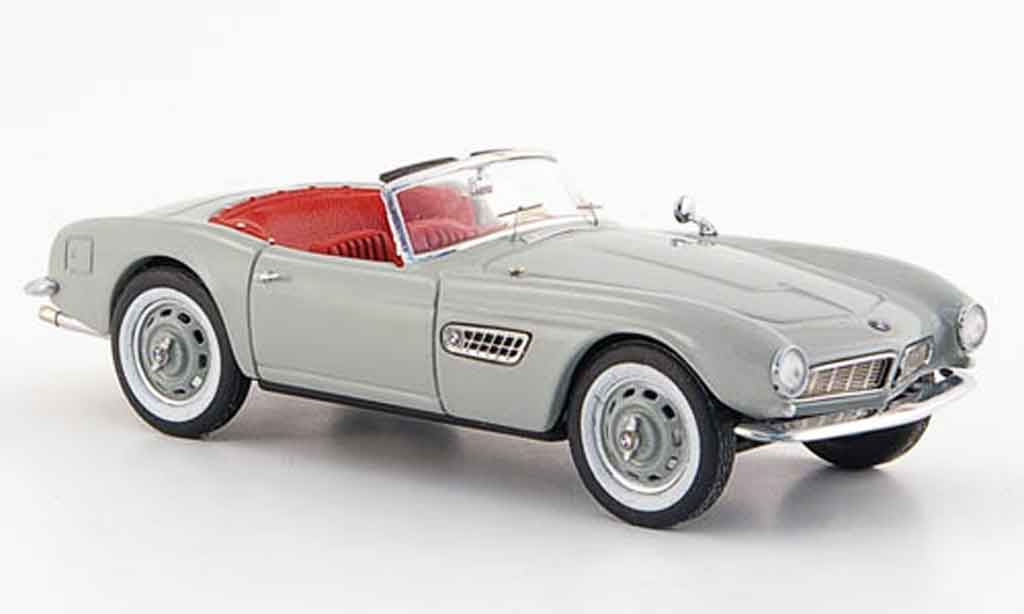 Bmw 507 1/43 Schuco grijs offen 1955 modelauto