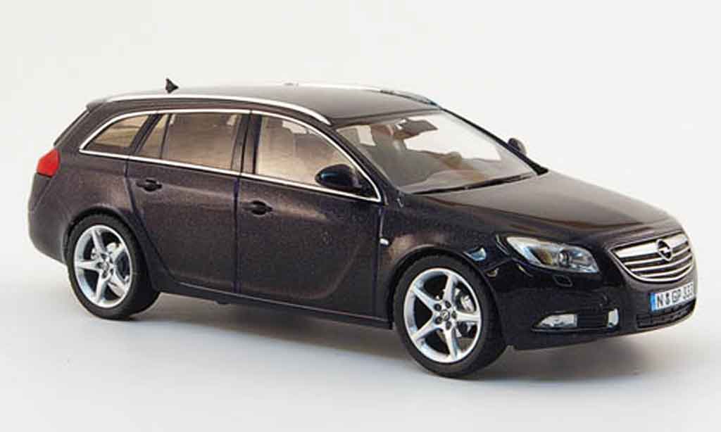Opel Insignia 1/43 Schuco sports tourer zwart 2008 modelauto