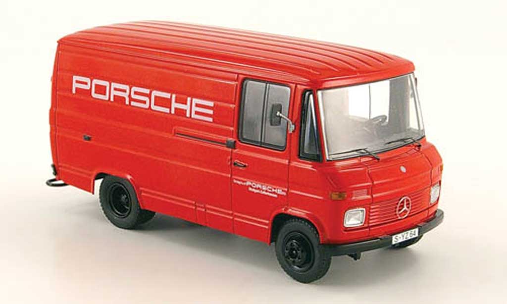 Mercedes L408 1/43 Schuco Bestelwagen Porsche modelauto