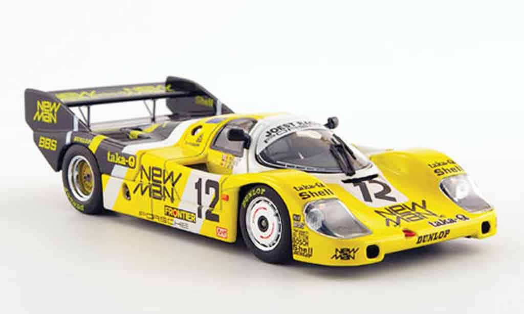 Porsche 956 1983 1/43 Ebbro 1983 No.12 Newman WEC Japan modelauto