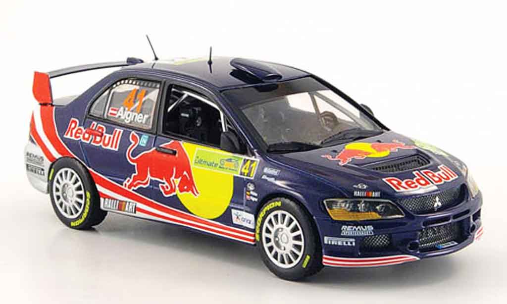 Mitsubishi Lancer Evolution IX 1/43 Vitesse Evolution IX No.41 Red Bull Rally Akropolis 2008 modelauto