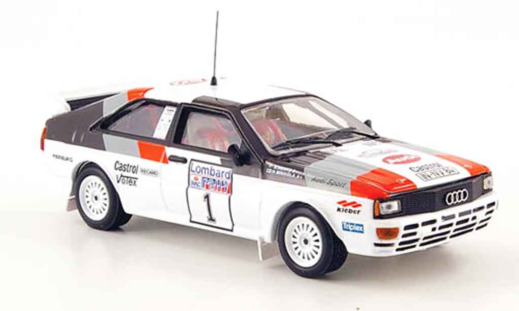 Audi Quattro 1/43 Vitesse No.1 Mikkola Hertz Rally England 1982 modelauto