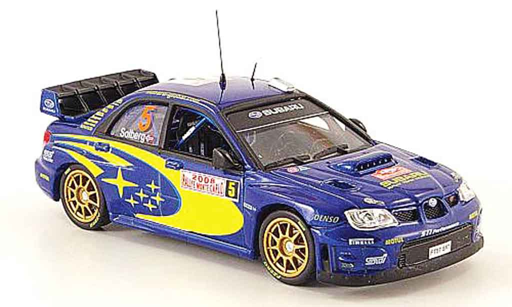 Subaru Impreza WRC 1/43 Vitesse WRC 07 no.5 rallye monte carlo 2008 modelauto