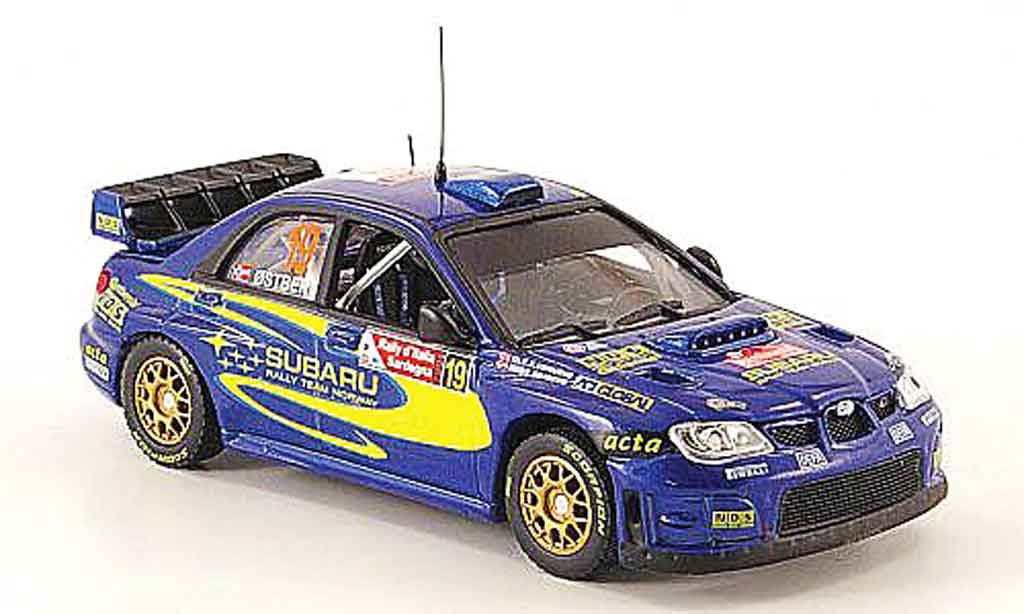 Subaru Impreza WRC 1/43 Vitesse WRC 07 no.19 rallye italien 2008 modelauto