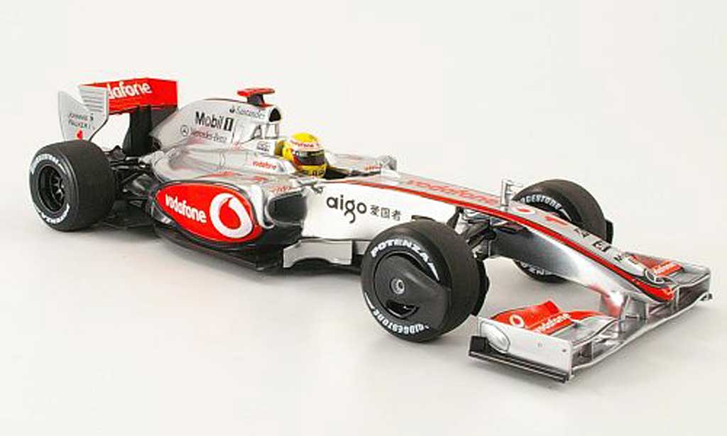 Mercedes F1 1/18 Minichamps mclaren mp 4/24 no.1 vodafone l.hamilton 2009 modelauto