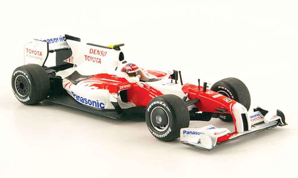 Toyota F1 1/43 Minichamps tf 109 no.10 panasonic t.glock gp australien 2009 modelauto