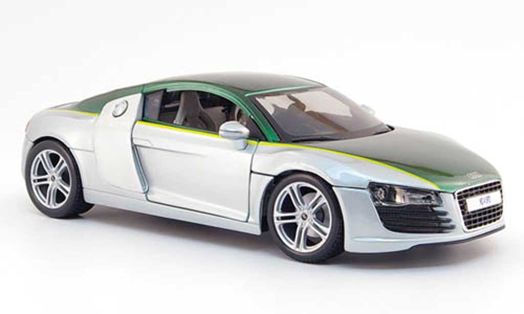 Audi R8 4.2. FSI 1/18 Maisto 4.2. FSI grijs/grun need for speed modelauto