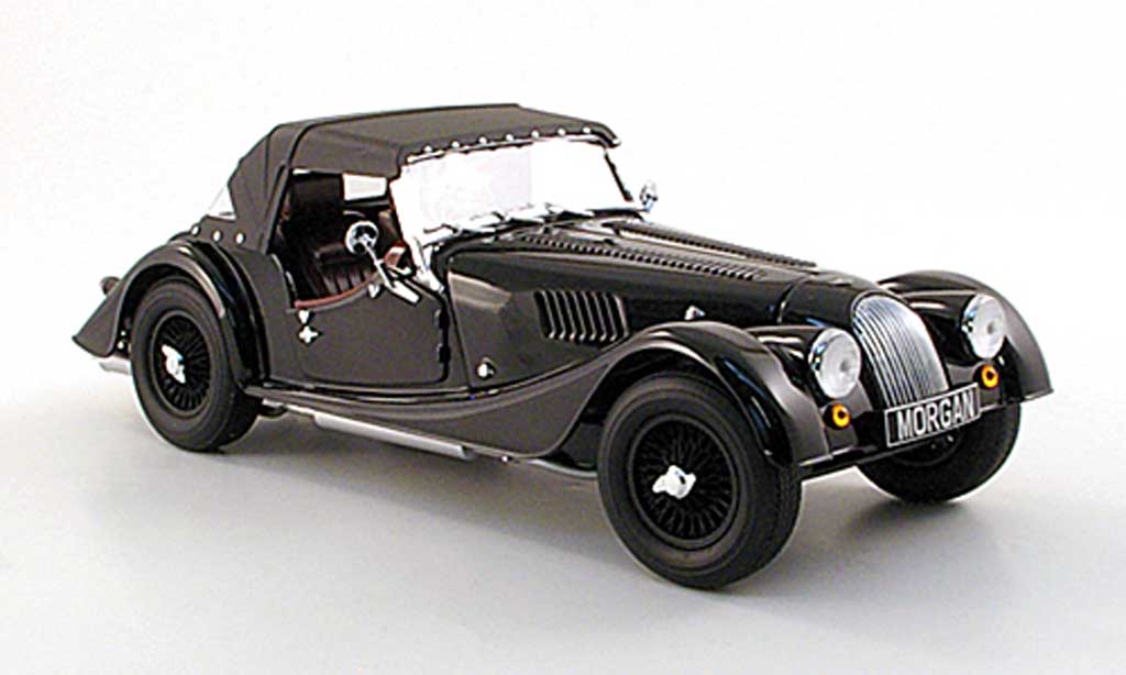 Morgan 4/4 Sports 1/18 Kyosho zwart 2008 modelauto