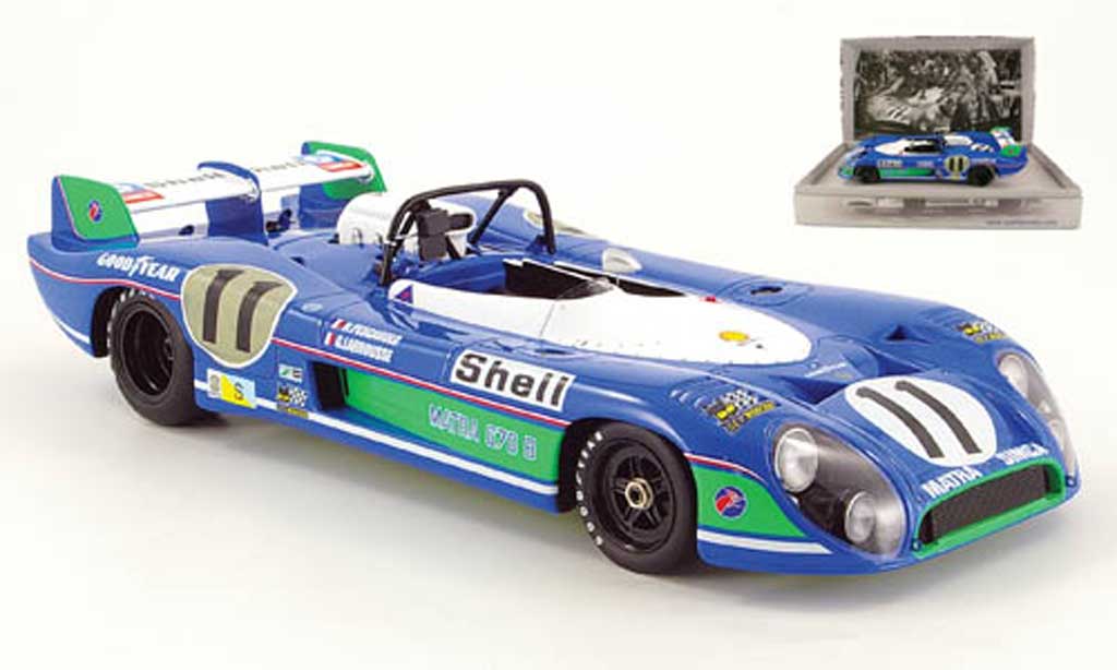 Simca Matra 1/18 Spark ms 670 no.11 sieger le mans 1973 modelauto