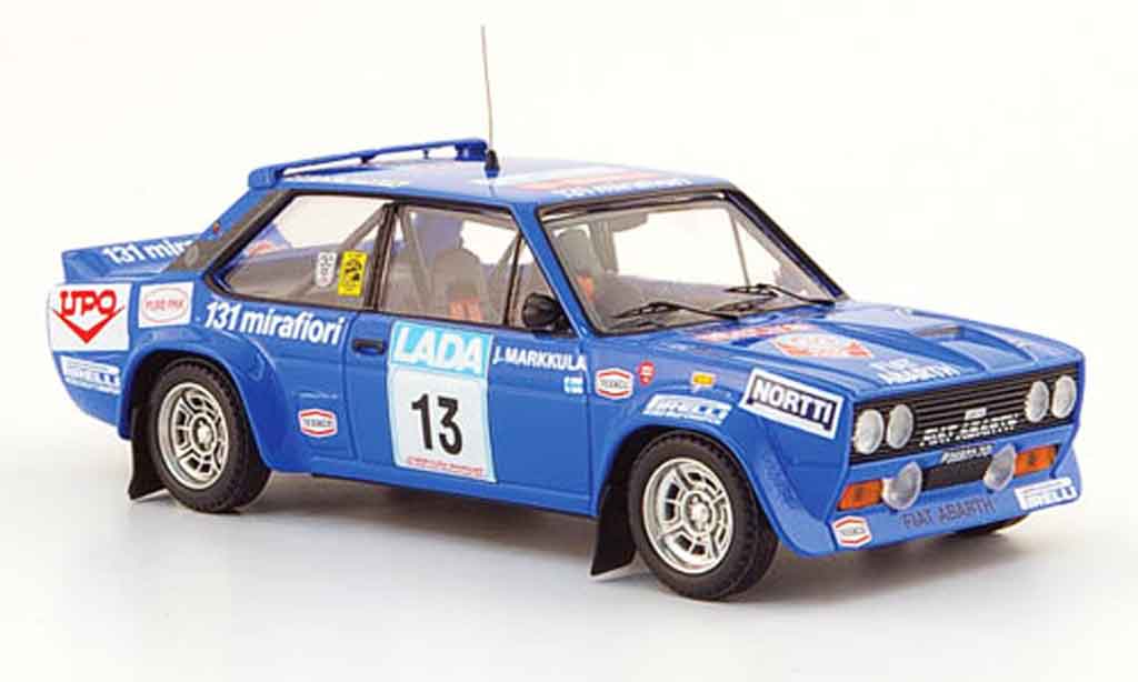 Fiat 131 1/43 Trofeu Abarth No.13 Rally Finnland 1977 modelauto