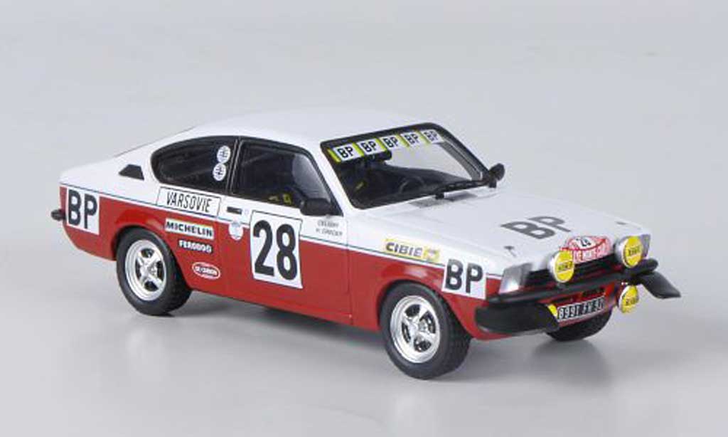 Opel Kadett C 1/43 Trofeu C GT/E No.28 BP H.Greder/Celigny Rally Monte Carlo 1977 modelauto