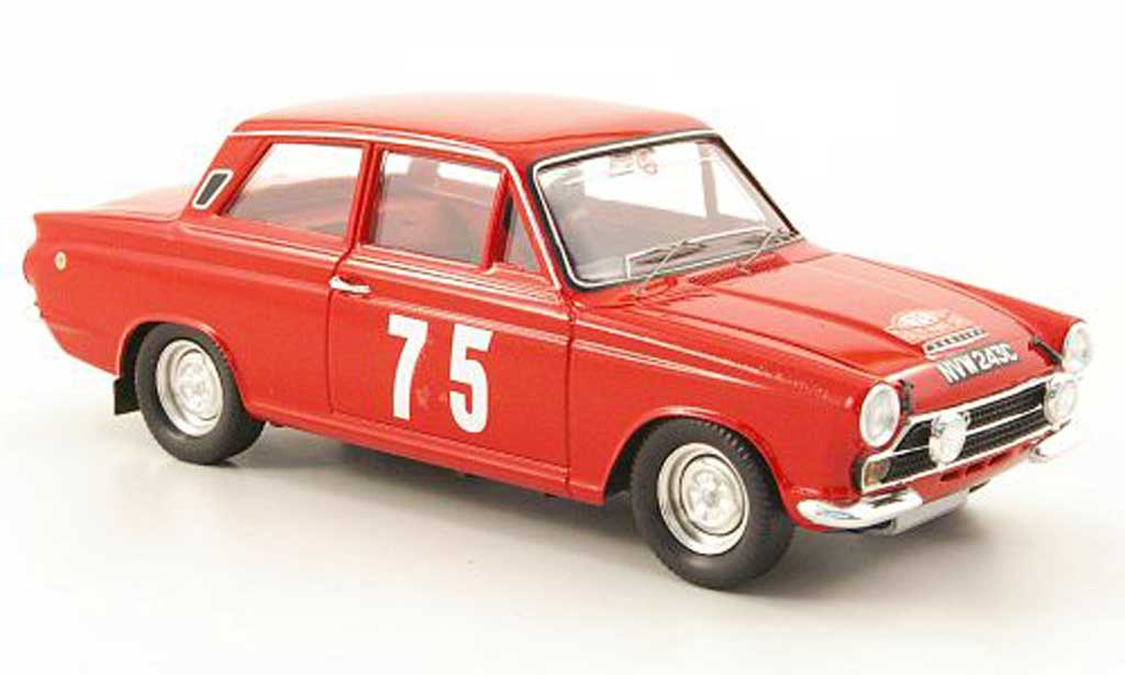 Ford Cortina 1/43 Trofeu MKI No.75 Clark/Melia Rally Monte Carlo 1966 modelauto