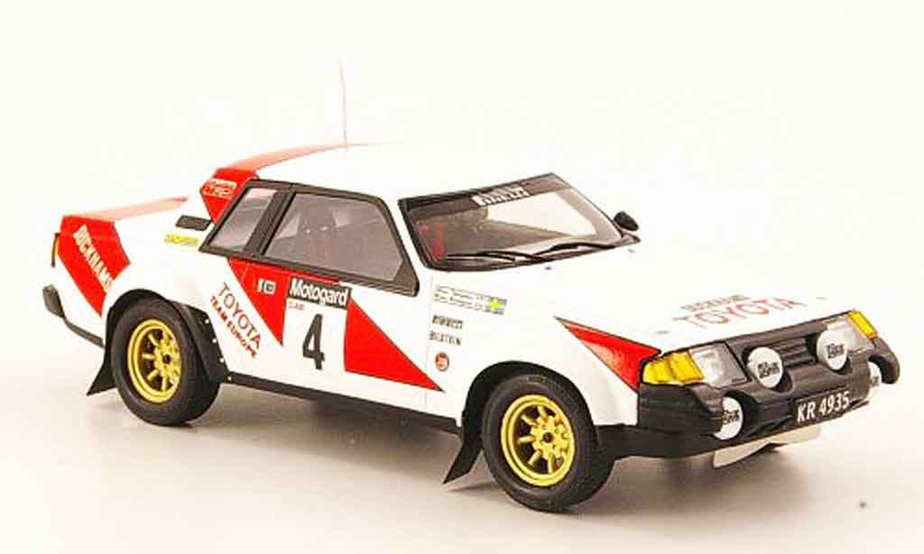 Toyota Celica 1/43 Bizarre 2000 gt no.4 sieger rallye neuseeland 1982 modelauto