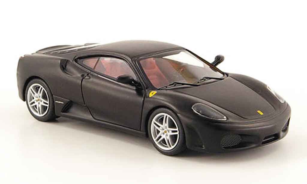 Ferrari F430 1/43 Hot Wheels Elite matt zwart modelauto
