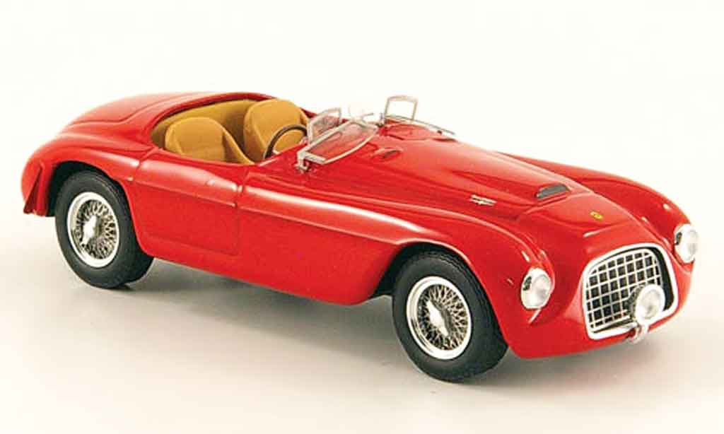 Ferrari 166 1/43 Hot Wheels Elite MM barchetta rood modelauto