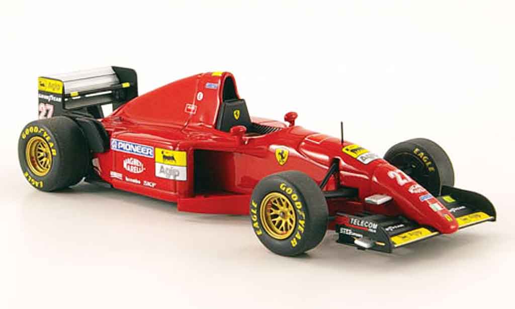 Ferrari 412 1/43 Hot Wheels Elite t2 no.27 j.alesi 1995 modelauto