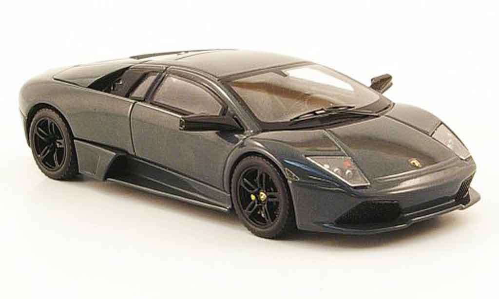 Lamborghini Murcielago LP640 1/43 Hot Wheels Elite LP640 grijs modelauto