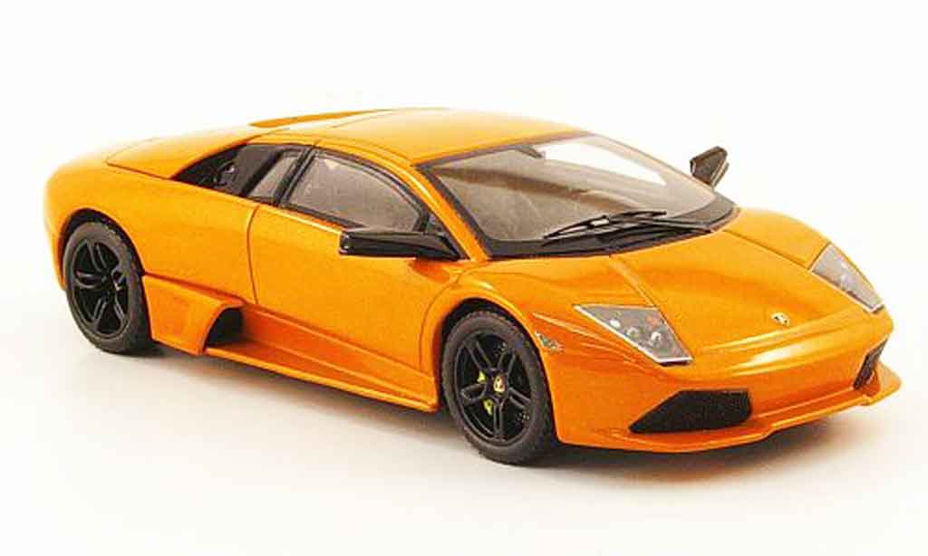 Lamborghini Murcielago LP640 1/43 Hot Wheels Elite LP640 oranje modelauto