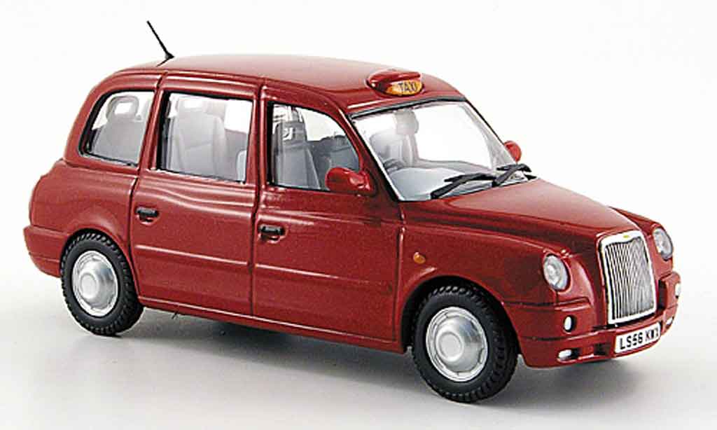 Austin TX4 1/43 Oxford Taxi rood modelauto