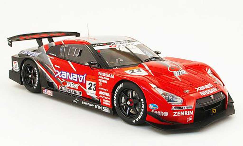 Nissan Skyline R35 1/18 Autoart JGTC R35 gt-r no.23 xanavi nismo super gt 2008 modelauto
