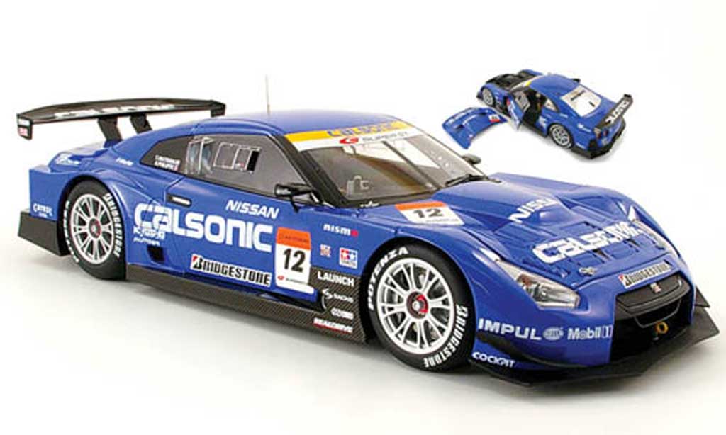 Nissan Skyline R35 1/18 Autoart JGTC R35 gt-r no.12 calsonic impul super gt 2008 modelauto
