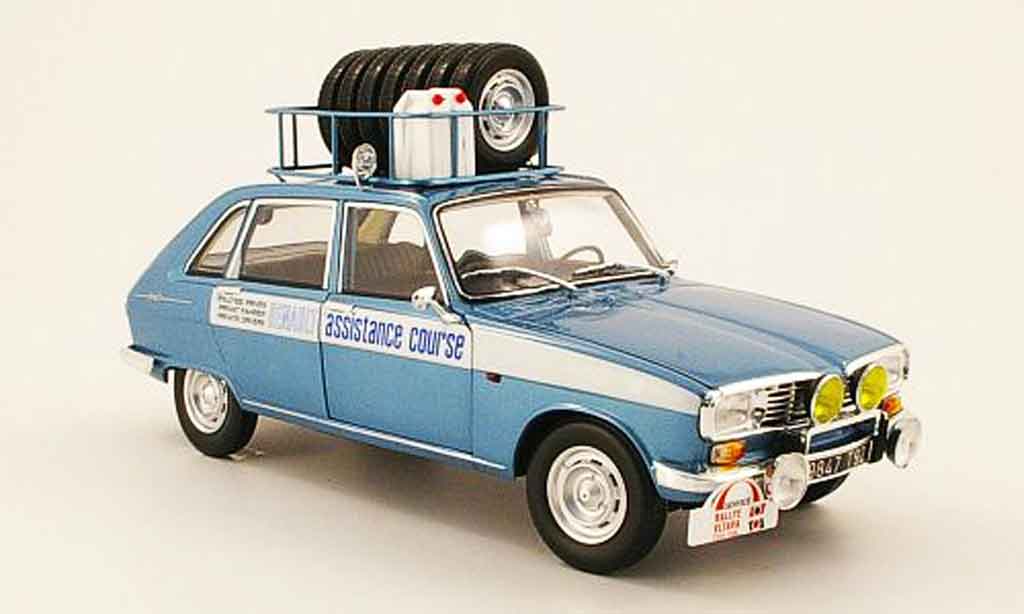 Renault 16 1/18 Norev assistance course avec pneus et bidon essance 1968 modelauto