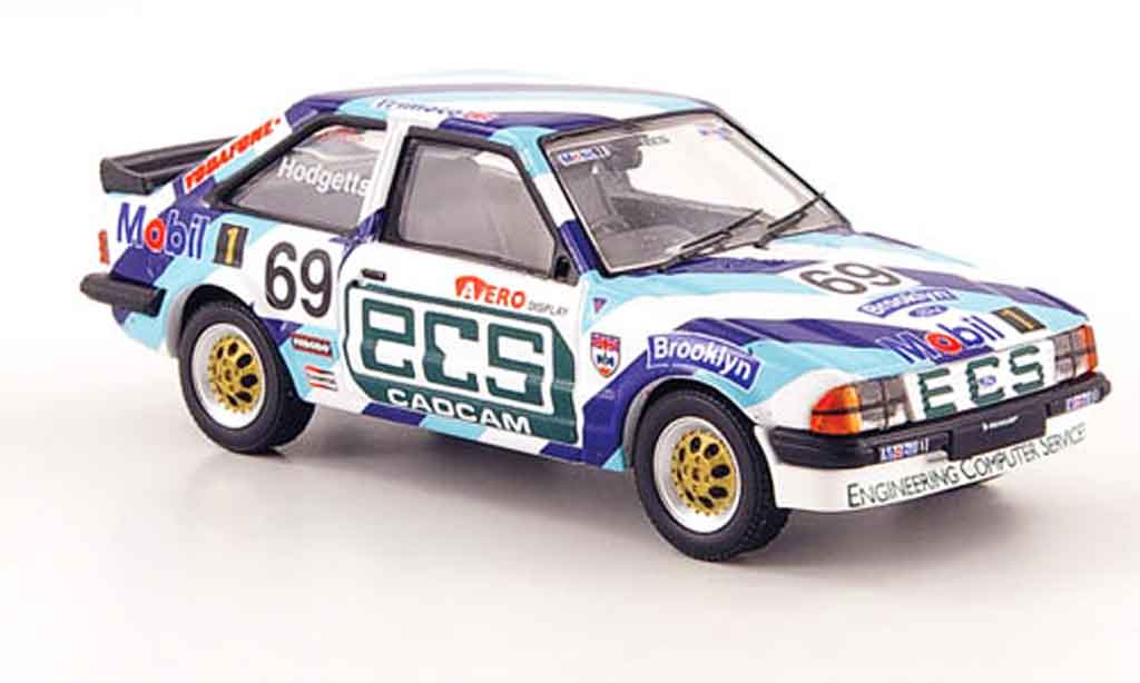 Ford Escort RS 1600 1/43 Vanguards RS 1600 i No.69 ECS Brooklyn BSCC 1985 MK3 modelauto