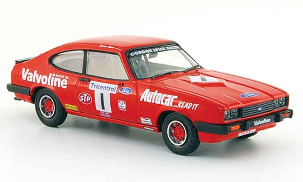 Ford Capri 1/43 Vanguards MK III 3.0 S No.1 Autocar Valvoline BSCC 1978 modelauto