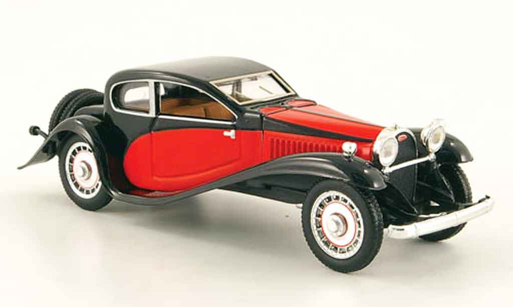 Bugatti 50 1/43 Rio rood zwart 1933 modelauto