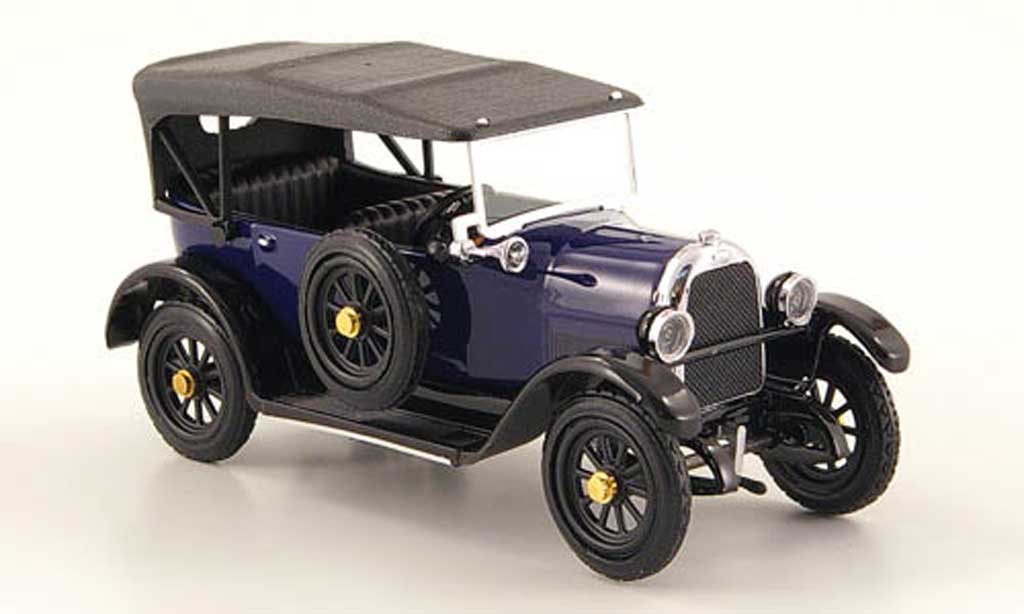 Fiat 501 1/43 Rio Torpedo blauw 1919 modelauto