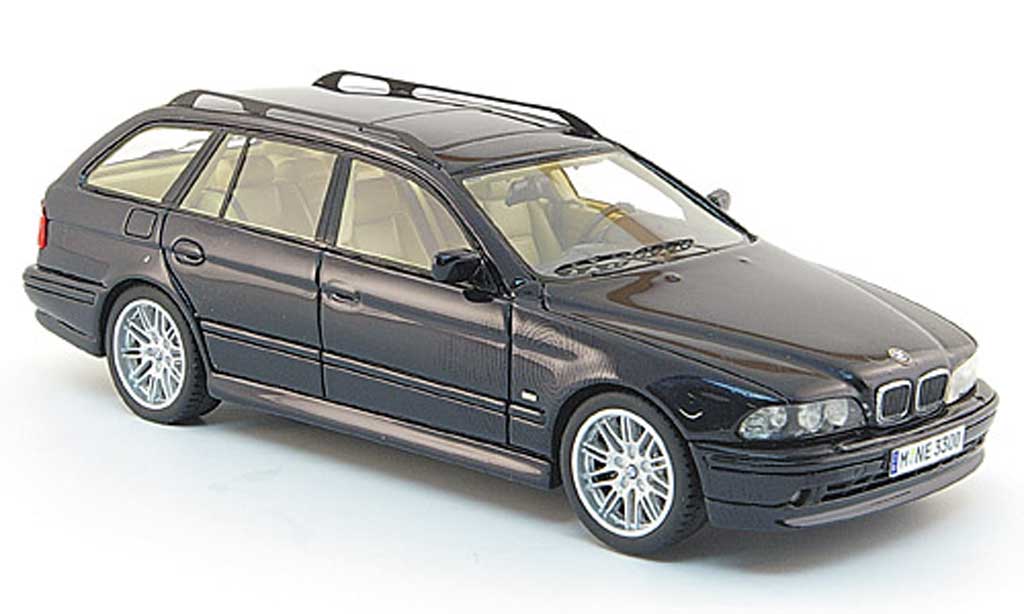 Bmw 520 1/43 Neo i Touring (E 39) zwart 2002 modelauto