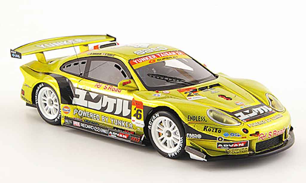 Porsche 997 GT3 CUP 1/43 Ebbro GT3 Cup 2008 No.26 Yunker Super GT 300 modelauto