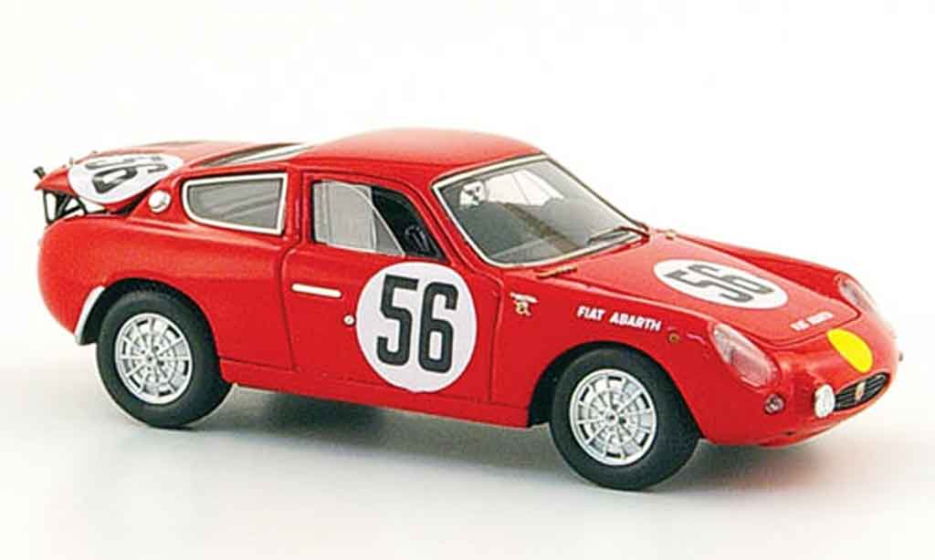 Fiat 700 1/43 Spark Abarth S No.56 Masson Zeccoli 24h Le Mans 1962 modelauto