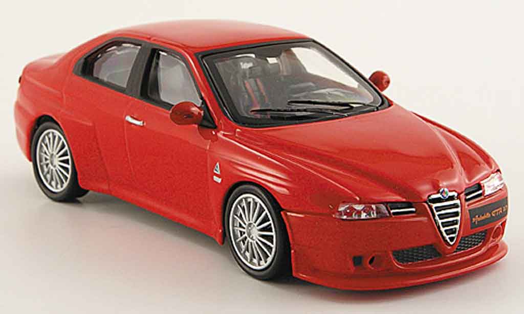 Alfa Romeo 156 GTA 1/43 M4 GTA gta 3.7 autodelta rood modelauto