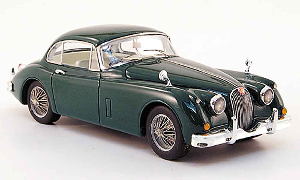 Jaguar XK 150 1/43 Twincam 150 coupe grun rhd 1958 modelauto
