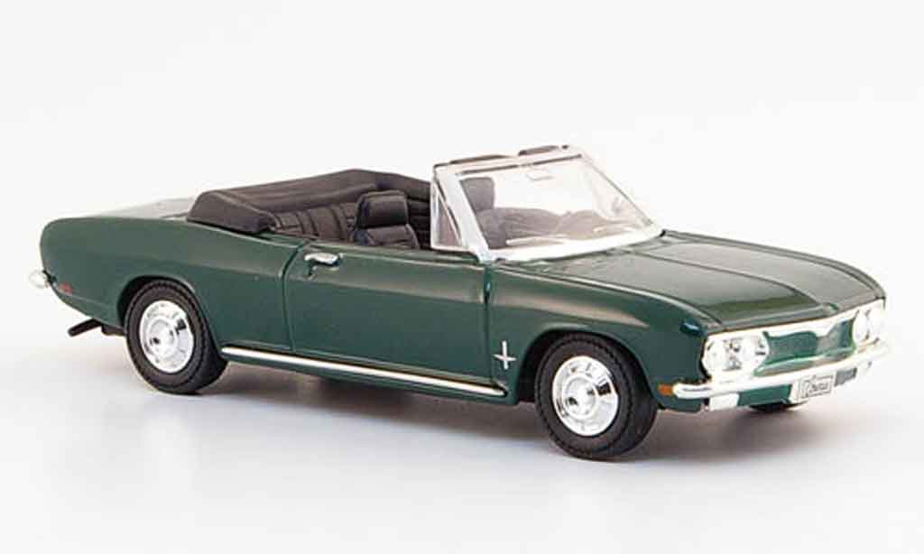 Chevrolet Corvair 1/43 Yat Ming Monza grun 1969 modelauto