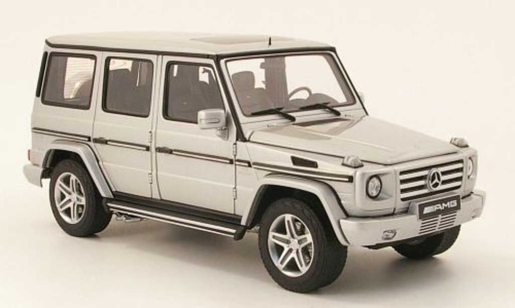 Mercedes Classe G 1/18 Autoart G55 amg grijs metallic 2009 modelauto