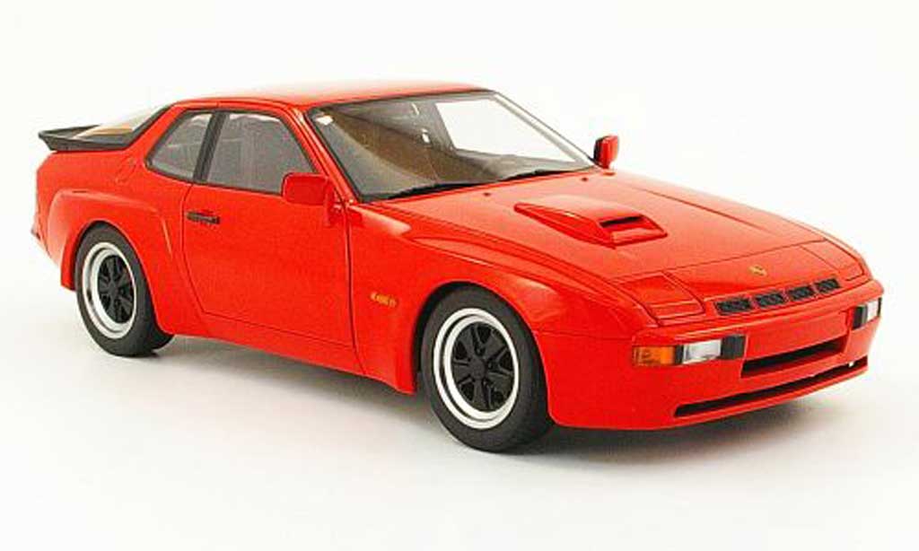 Porsche 924 1980 1/18 Autoart 1980 carrera gt rood modelauto