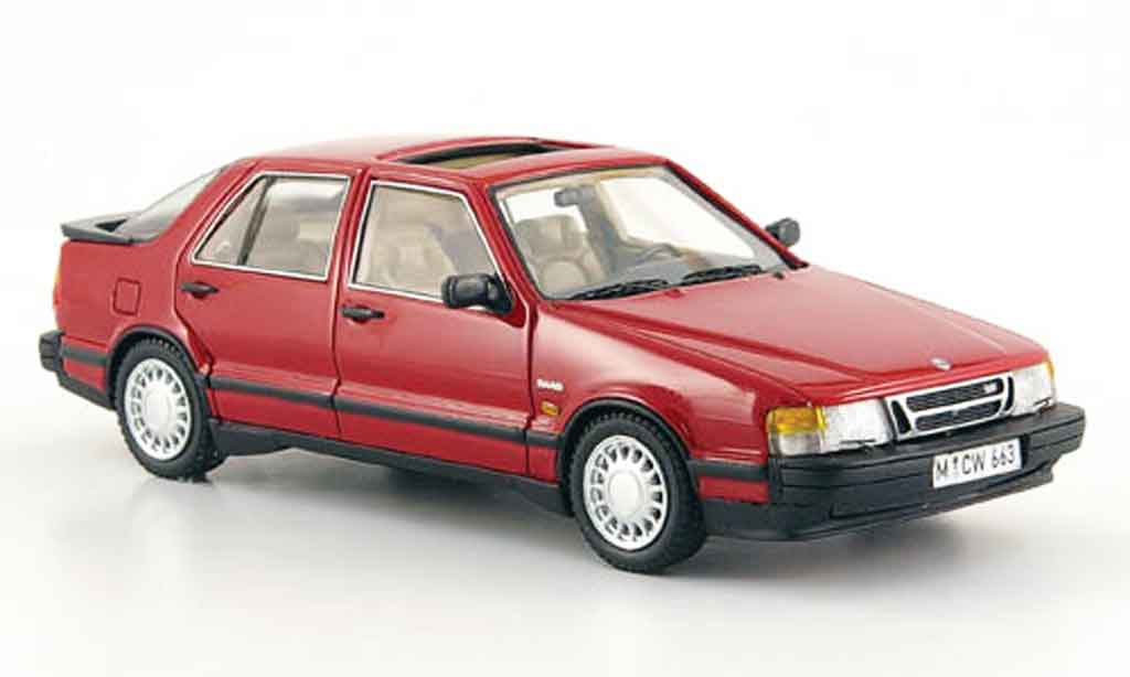 Saab 9000 Turbo 1/43 Neo Turbo rood edition liavecee 300 modelauto