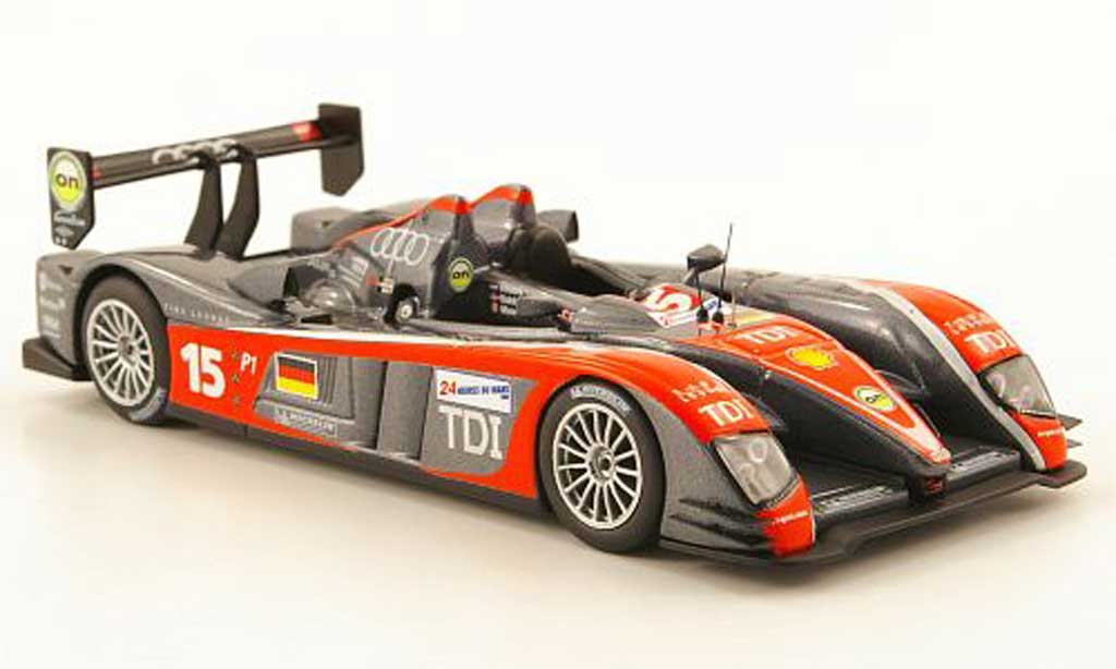 Audi R10 2009 1/43 IXO 2009 TDI No.15 24h Le Mans modelauto