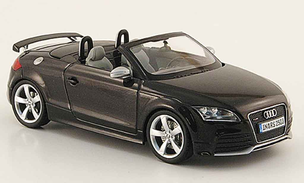 Audi TT RS 1/43 Schuco RS Roadster zwart 2009 modelauto