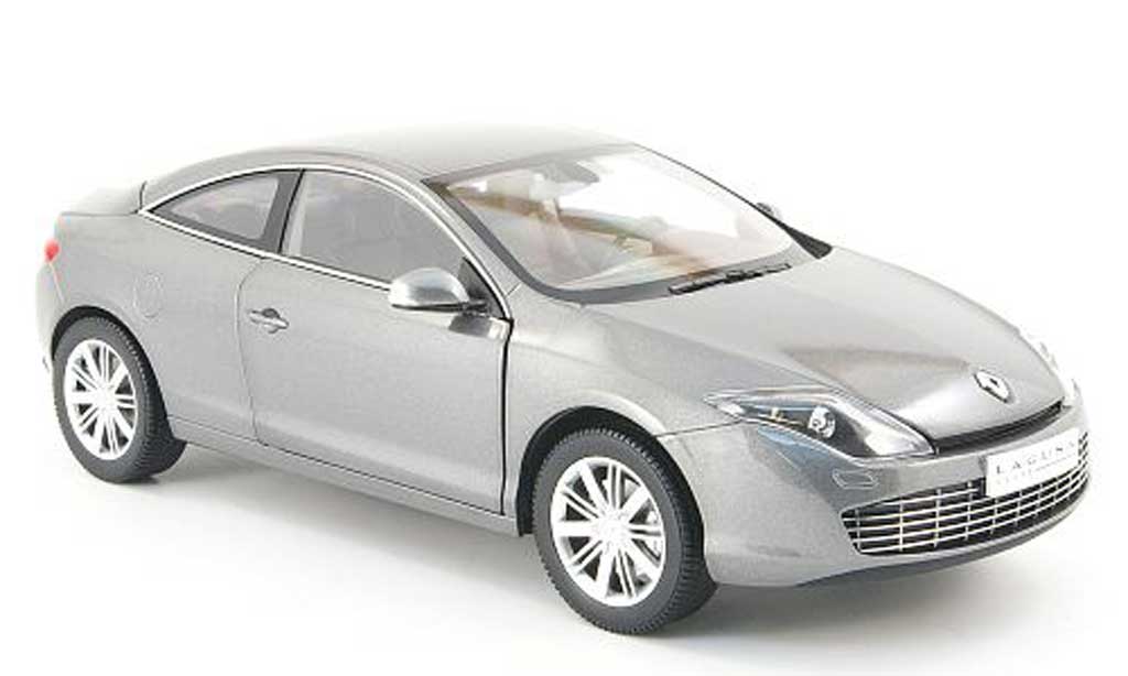 Renault Laguna 1/18 Norev coupe grijs 2008 modelauto