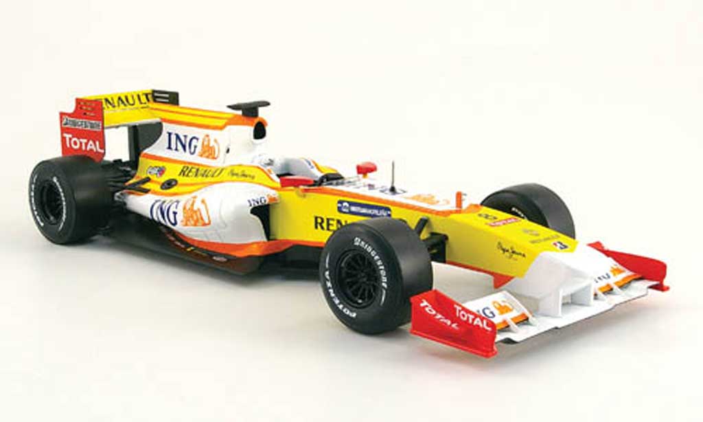 Renault F1 1/18 Norev r 29 no.8 ing formel 1 2009 modelauto