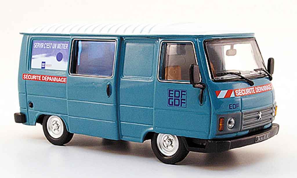 Peugeot J9 1/43 Norev edf gdf sicherheitsdienst 1982 modelauto