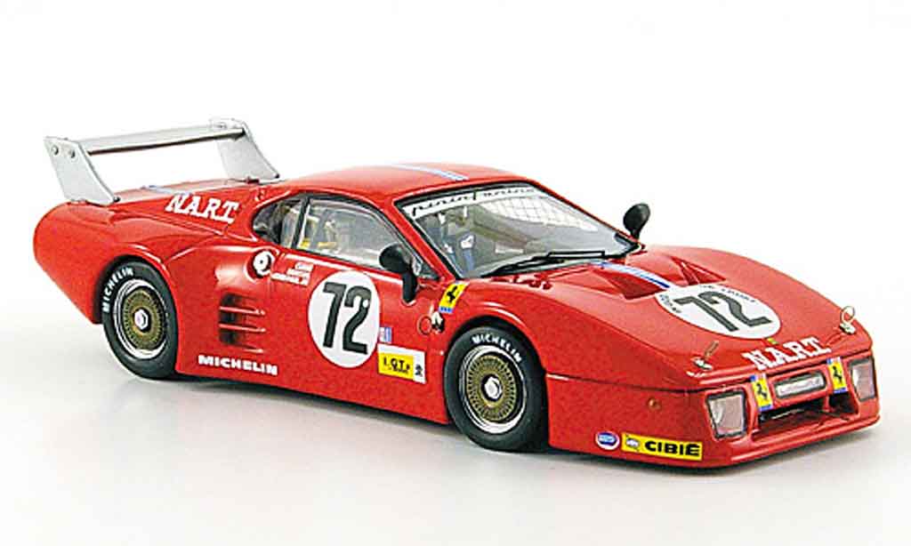 Ferrari 512 BB 1/43 Best BB 3.serie no.72 24h le mans 1982 modelauto