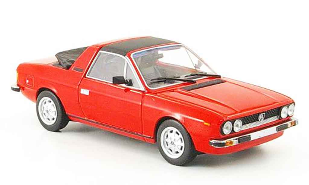 Lancia Beta Monte Carlo 1/43 Minichamps Monte Carlo spider rood 1980 modelauto