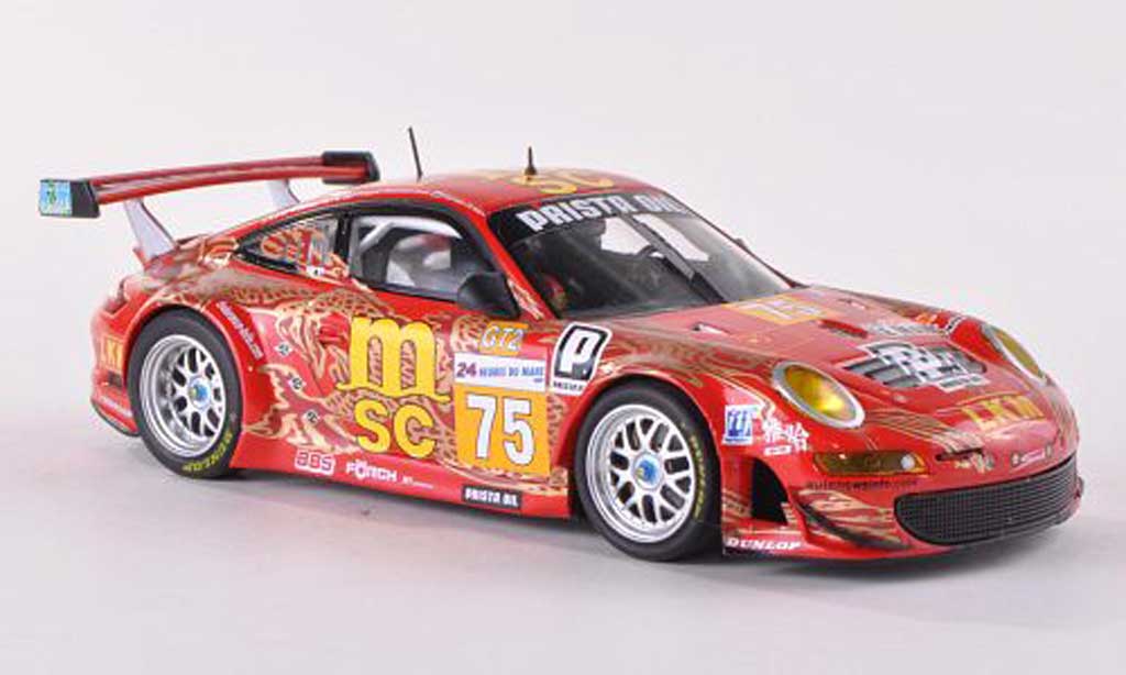 Porsche 997 GT3 CUP 1/43 Minichamps GT3 Cup 2009 No.75 Prista Oil 24h Le Mans modelauto