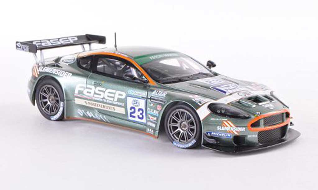 Aston Martin DBRS9 1/43 Minichamps No.23 Fasep Mugelli/Zani FIA GT3 Spa 2006 modelauto