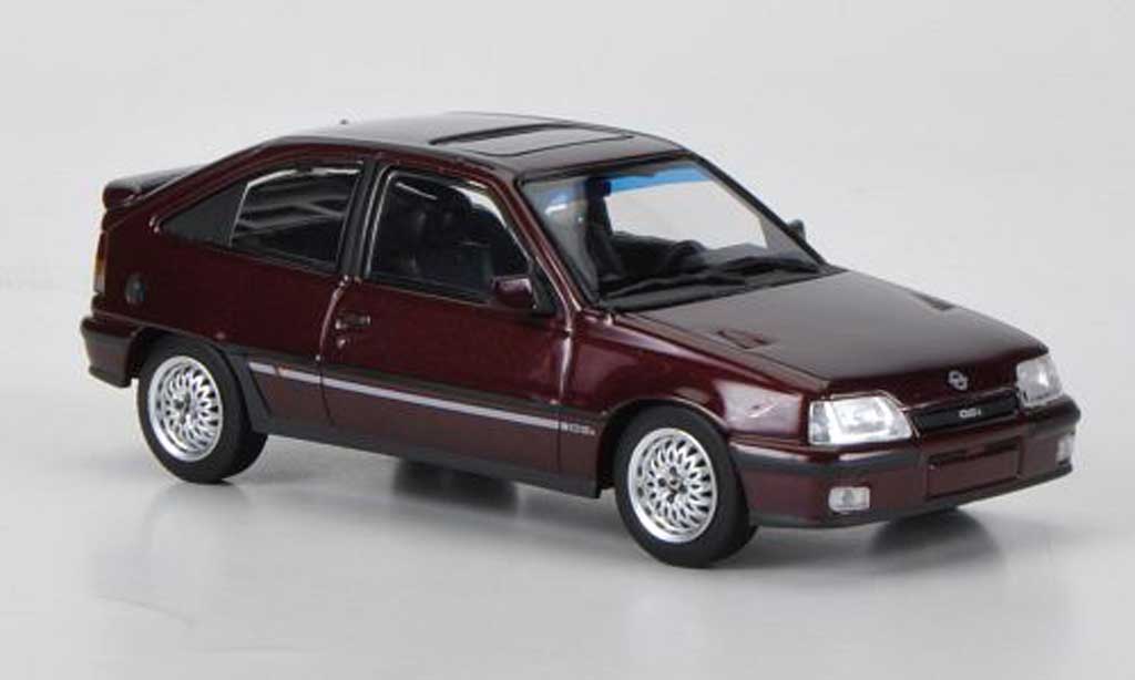 Opel Kadett E 1/43 Minichamps E E GSi rood 1989 modelauto